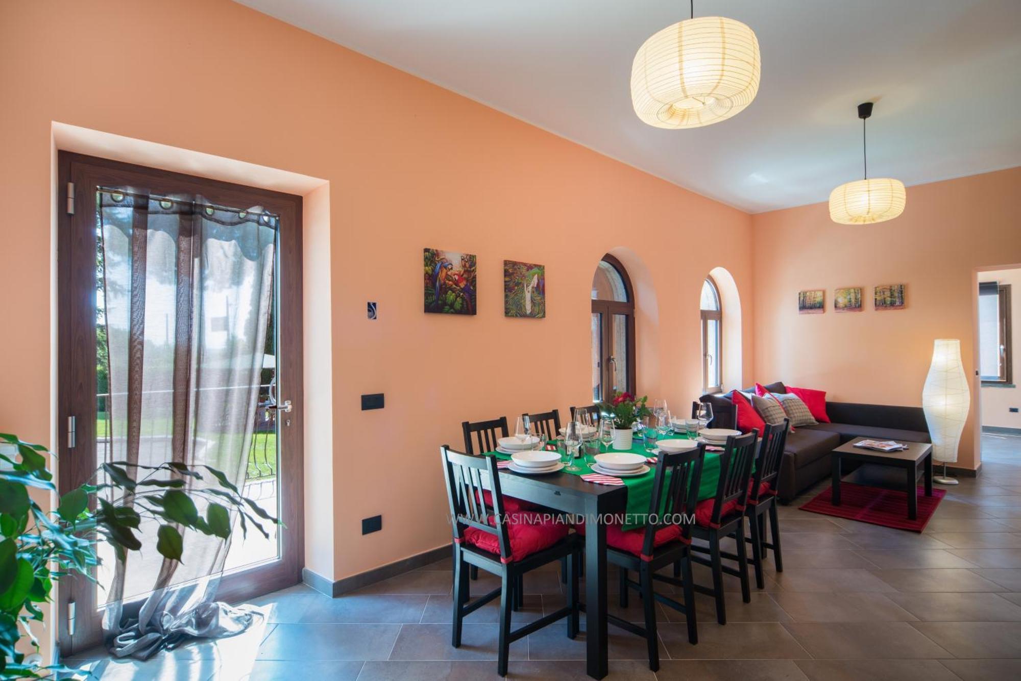 モンテフィアスコーネ Casina Pian Di Monettoヴィラ エクステリア 写真